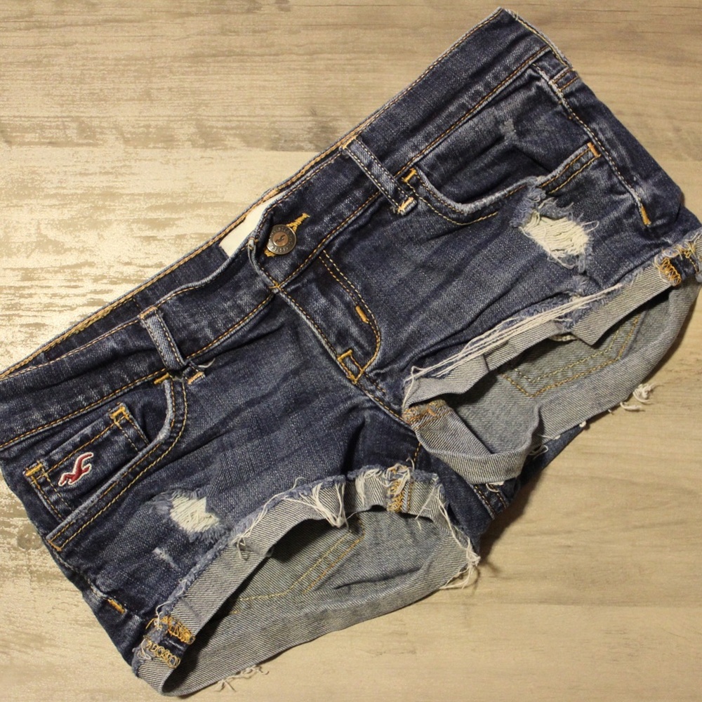 Hollister Distressed Shorts
